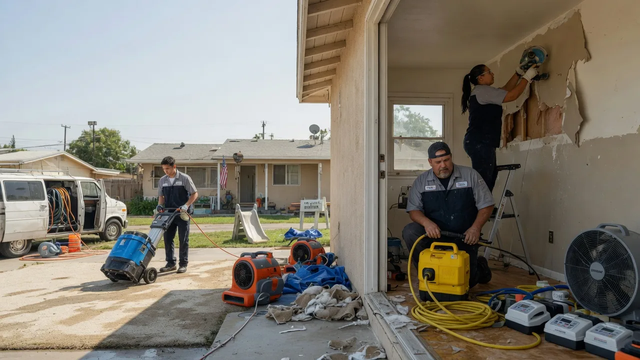 Water Damage Restoration in Hickman, CA near me
